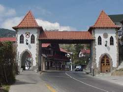 Entrada al pueblo